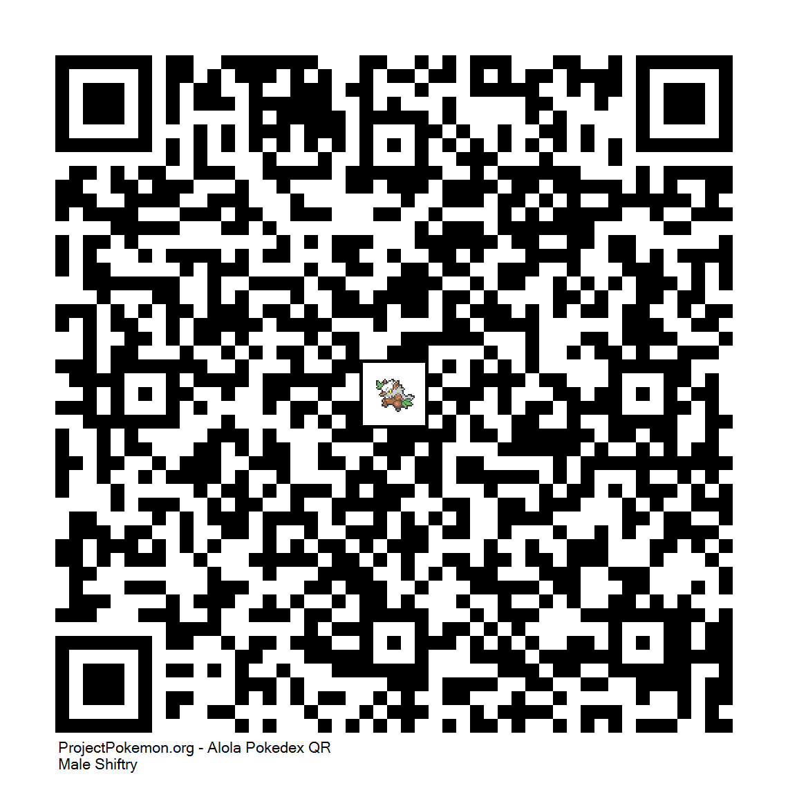 Cdigo QR de Shiftry